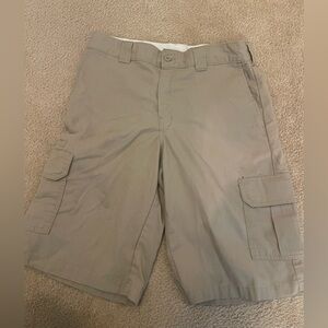 Dickies Tan Cargo Shorts with Sturdy Cotton Blend (have work wear as shown)
